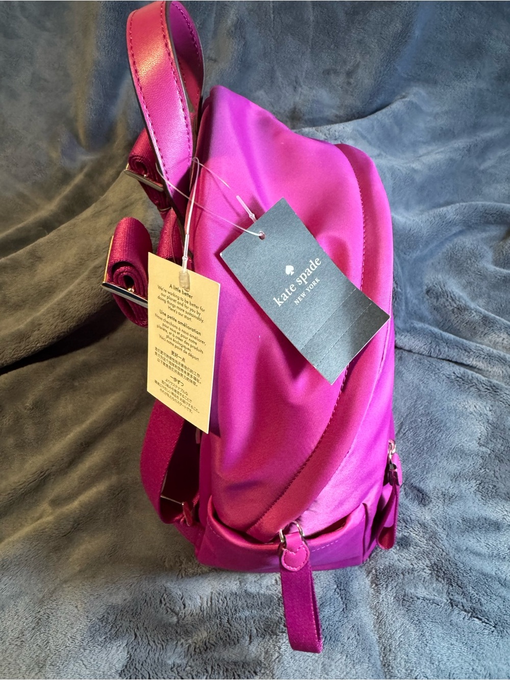 Kate Spade Chelsea Medium Backpack in Baja Rose - Picture 4 of 12